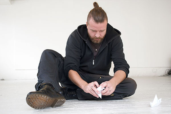 Jørn H. Sværen, House of Foundation, Moss, 5 September 2009 © Thomas Kvam