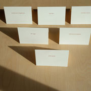 Place Cards