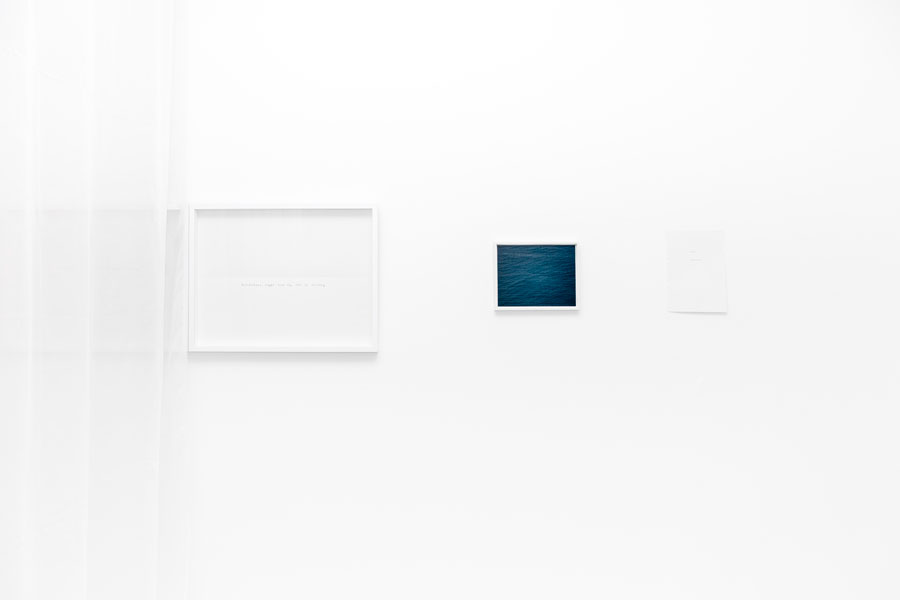 <cite>Ma – entre les lignes –</cite>, Yvon Lambert, Paris, 2025 © Yvon Lambert